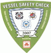 Image of 2007 Vessel Safety Check Decal